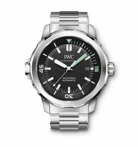 IWC Aquatimer Automatic Stainless Steel / Black / Bracelet IW3290-02 (3290-02, IW329002)